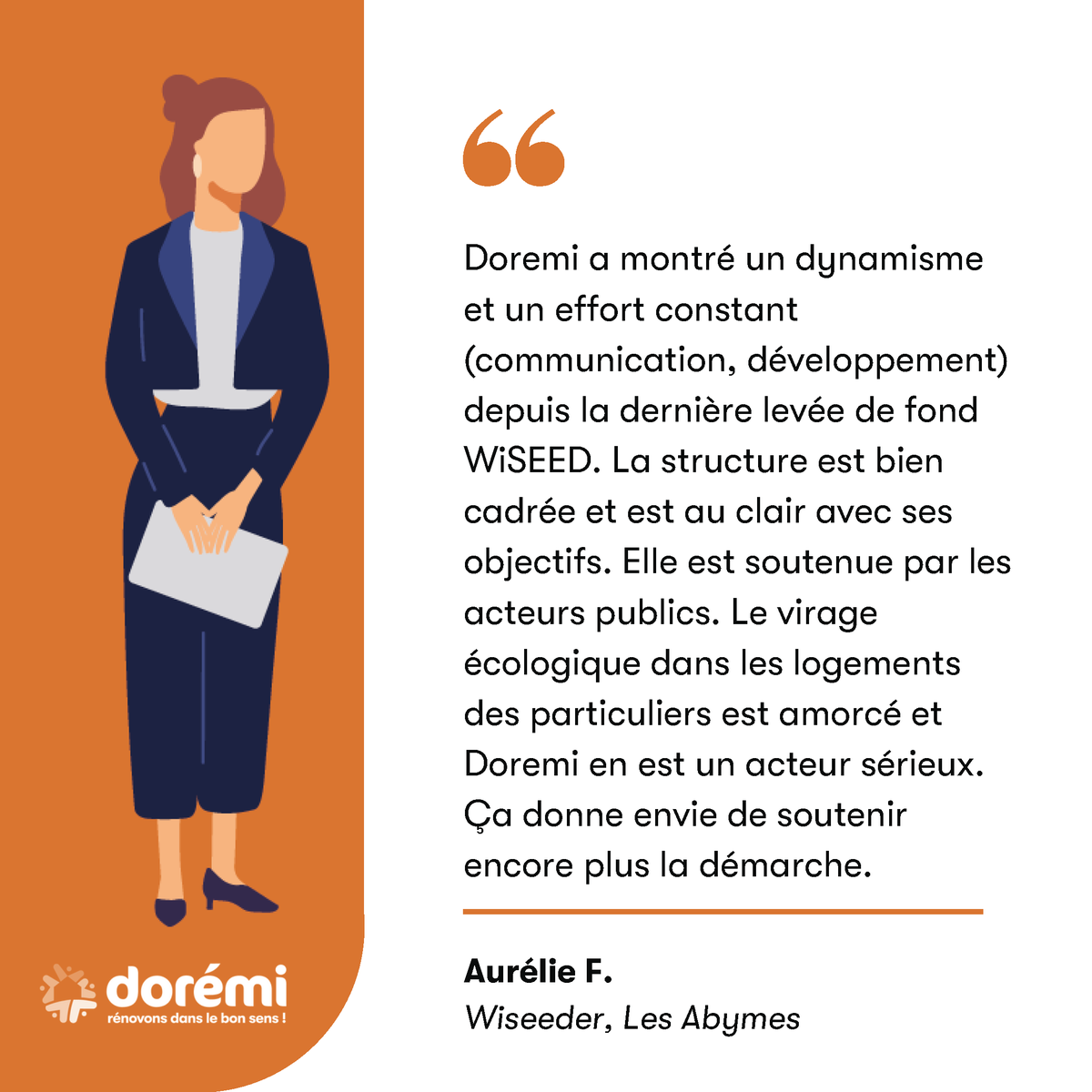 Doremi_renov's tweet photo. Un nouveau cap est franchi dans la levée de fonds Dorémi sur @wiseed : le cap des 300 000 € !
Ils ont investi : quelques témoignages...

Vous souhaitez vous aussi investir ? 👉 https://t.co/9ZWrfOKkfb

#wiseed #leveedefonds #transitionenergétique #renovationperformante https://t.co/us1x4pgIYF
