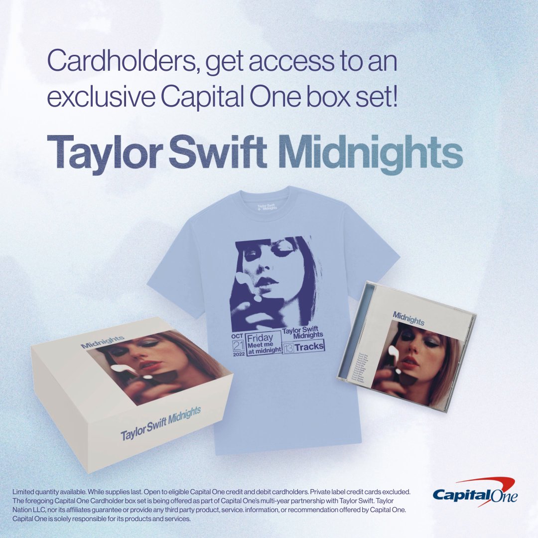 Taylor Swift Presale Capital One Card
