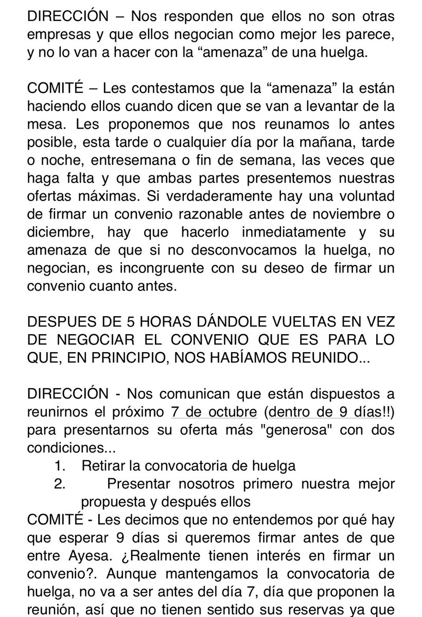 RLTIbermatica's tweet photo. La Dirección de @ibermaticagrupo Se levantan de la mesa negociadora, demostrando una vez más, lo poco que les importan el futuro de los/as trabajadores/ras de #Ibermatica 

@elcorreo_com Ahora publicar que la plantilla está satisfecha! 👇

Adjuntamos el Comunicado,
#Ibermatica https://t.co/5vdwT34FNJ