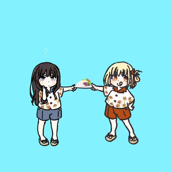ロコモコ・・  #リコリコ 