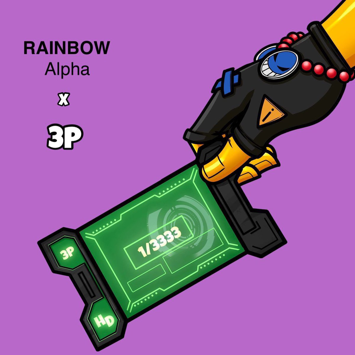 RAINBOW ALPHA 🤝 3V3RYDAY P3OPL3 3x 3v3ryday p3opl3 WL Spots Giv3away To ent3r: 1. Follow @3V3RYDAYP3OPL3 & @RainbowAlpha_ 2. RT + Lik3 3. Tag 3 fri3nds 48h