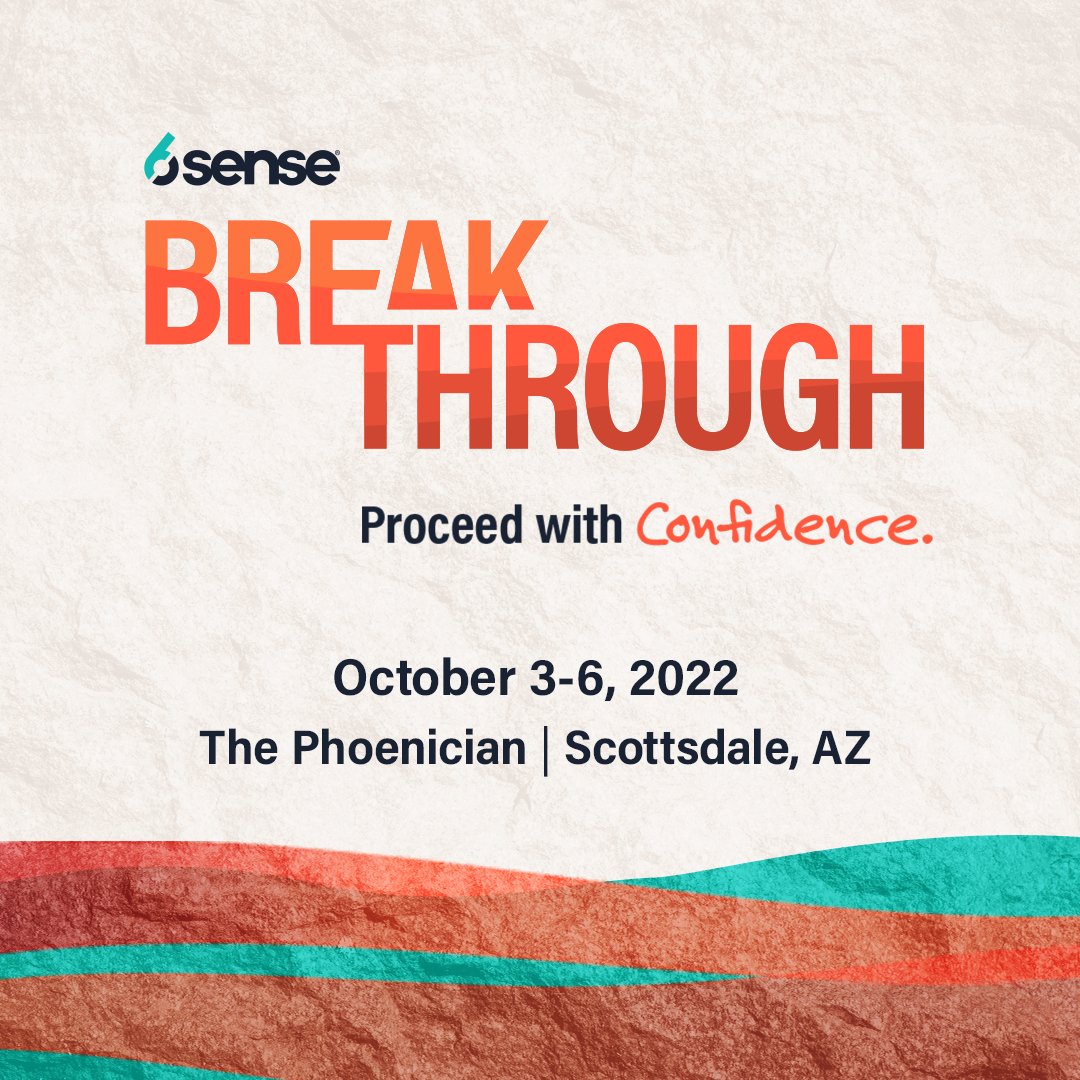 Will we see you at #Breakthrough22 in Arizona next week? We’re pumped to be the official swag partner for <a href="/6senseInc/">6sense</a>’s biggest event of the year!

Swing by the official Breakthrough swag store to claim your choice of an Arizona-inspired gift or some limited edition 6sense swag.