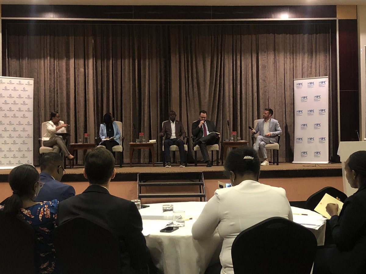 hishammsalih's tweet photo. Diverse panel from financing, public, private and development partners are discussing the new @WorldBank Country Climate and Development Report #CCDR for #Rwanda.
#GreenRwanda. https://t.co/rg4aHv3pni