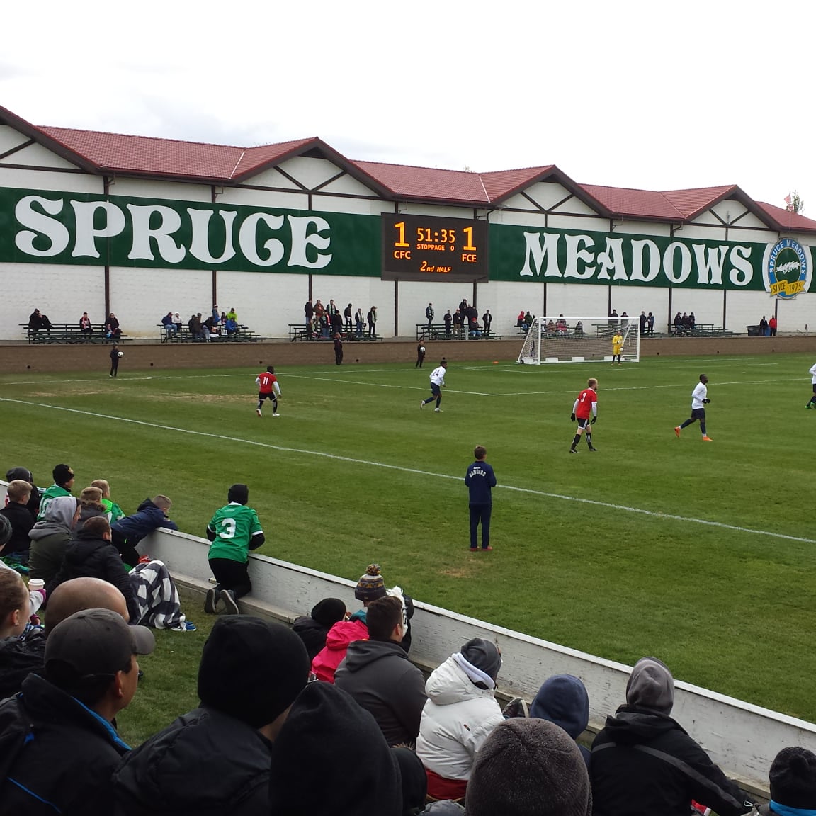 footsoldierssg's tweet photo. #tbt that first game at Spruce Meadows...
#canpl #cavsfc #yyc #soccer #alclassico #albertaisred https://t.co/zyniKlC4Nr
