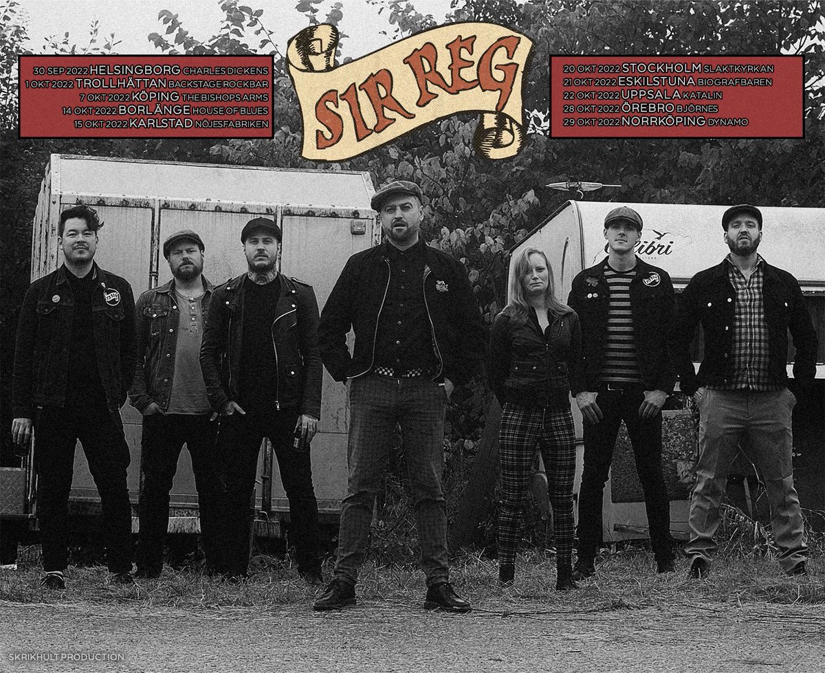 Our Sweden Tour kicks off tomorrow in Helsingborg!