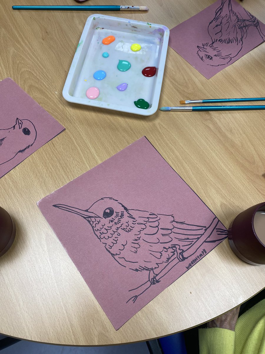 Group work art, Autum features in Ward 50 <a href="/MACWGH/">MAC@WGH</a> ♥️