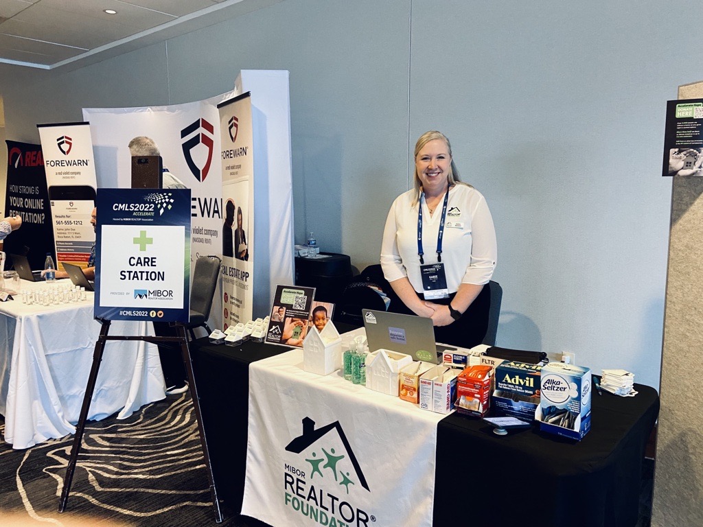 #CMLS2022 Come see us at the care station! We have you covered! You can also make a donation to help address homelessness in Indy. realtorfoundation.org
