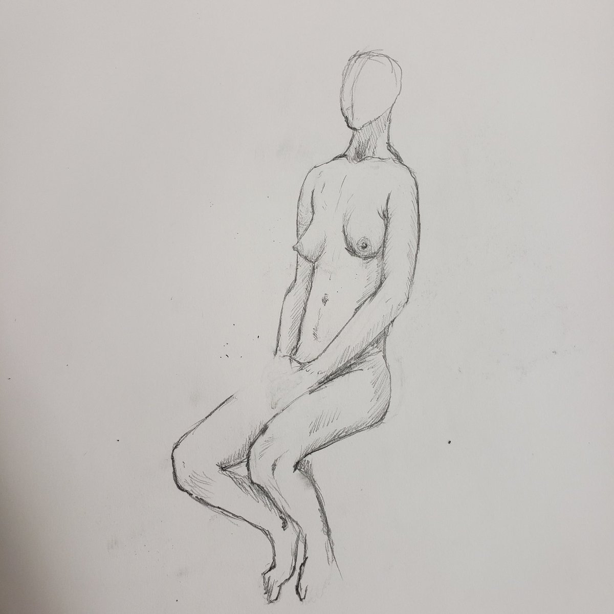RedLeafTweets's tweet photo. When the life model decides to cross her fingers 🥲 (this was a 25 mins pose and I spent a solid 10 trying to get them right lol) https://t.co/yowhQvw21a