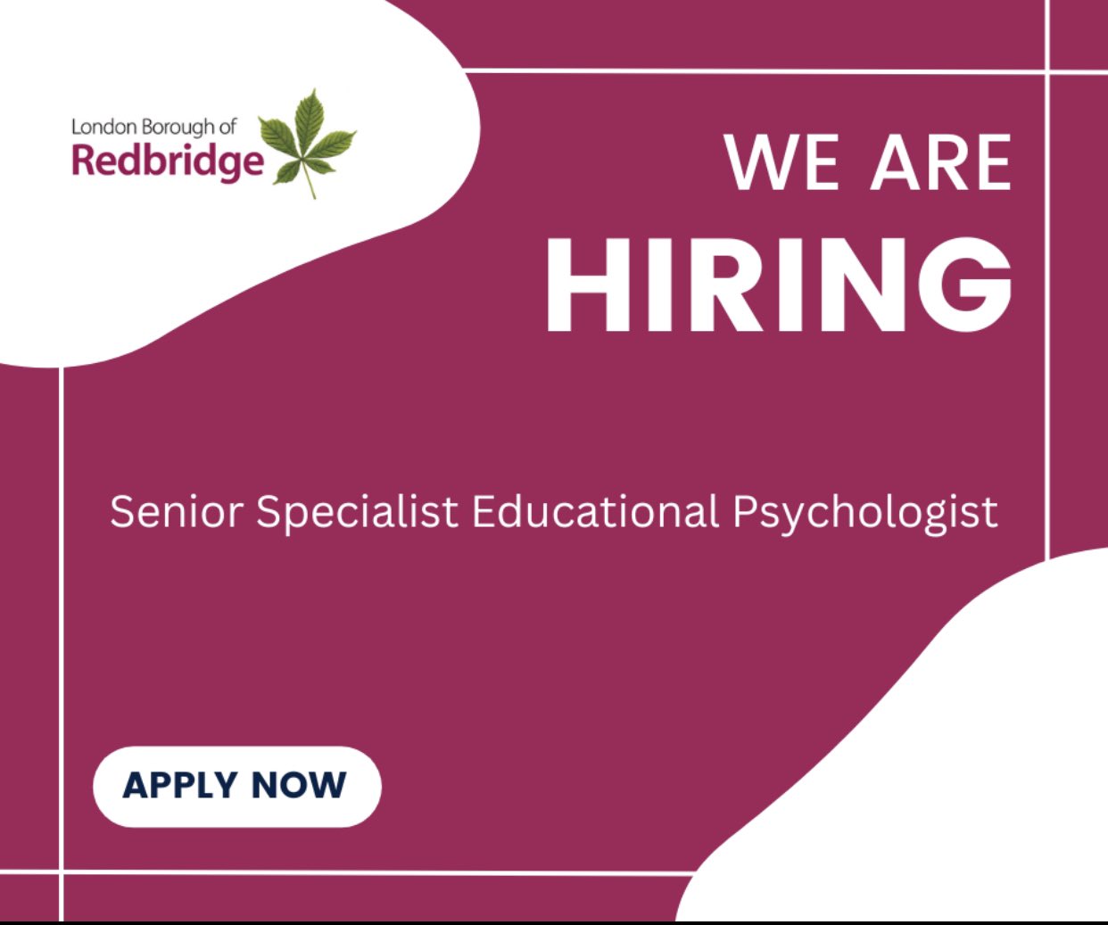 Redbridge Educational Psychology Service on Twitter "Exciting news