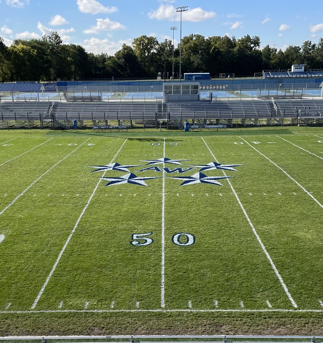 We are ready! Thanks grounds crew.