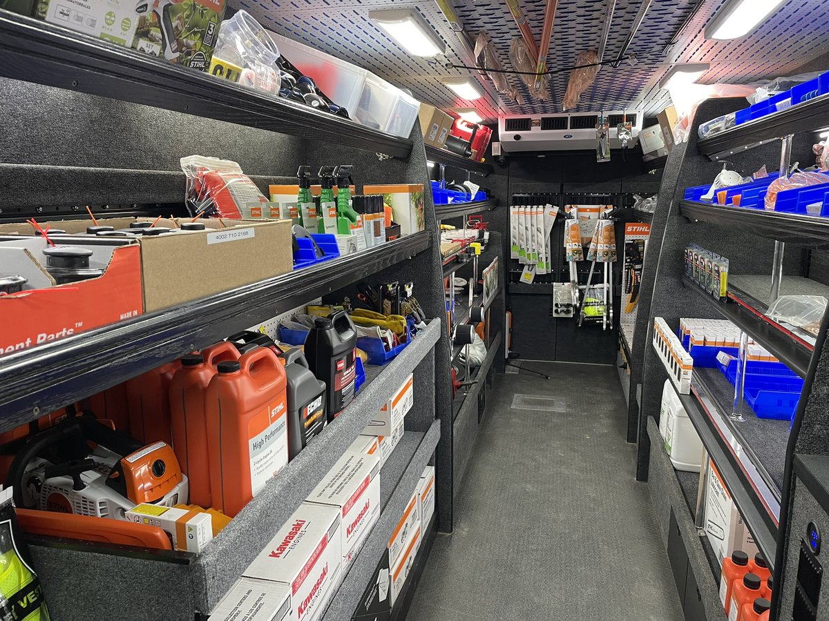 Attention Commercial landscapers and Tree professionals: Aztec is now providing a industry first…Parts On Demand. A mobile store that comes to your shop to supply you with parts, supplies and lubricants! <a href="/STIHLUSA/">STIHL USA</a> <a href="/ECHO_USA/">ECHO USA</a> <a href="/FerrisMowers/">Ferris Mowers</a> <a href="/TheToroCompany/">Toro</a> #landscaping
