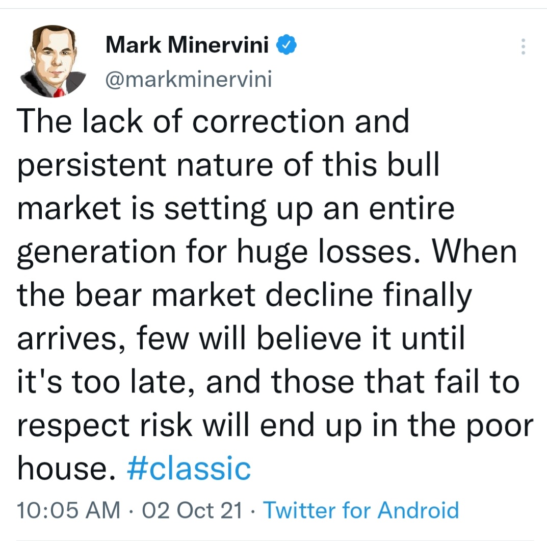 markminervini's tweet photo. As I suspected 👇 this bear market is going to go down as the bottom fisher buster. https://t.co/mC7N57ZHYA