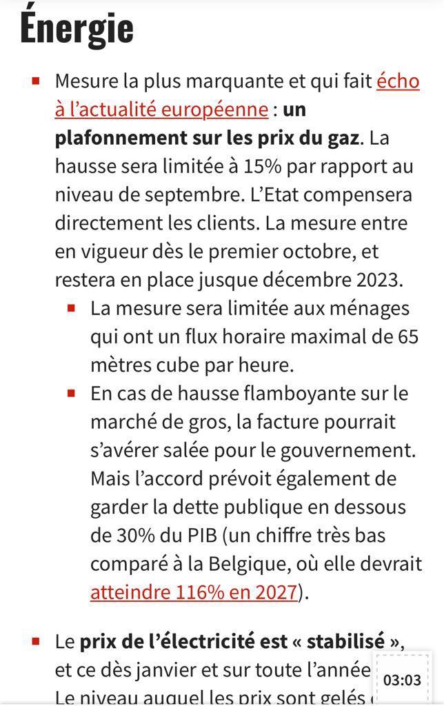 prevotmaxime's tweet photo. Le gvt luxembourgeois vient lui aussi de prendre des décisions claires pour sa population. Preuve à nouveau qu’il n’est pas nécessaire de se réfugier derrière l’UE pour pouvoir plafonner le prix du gaz comme @LesEngages_be le plaident depuis des semaines! Notre gvt doit agir ! https://t.co/R15xVBvOOD
