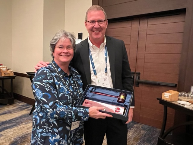 Thank you <a href="/gracet22/">Grace Terrell</a> for your years of service on the AMGA board!