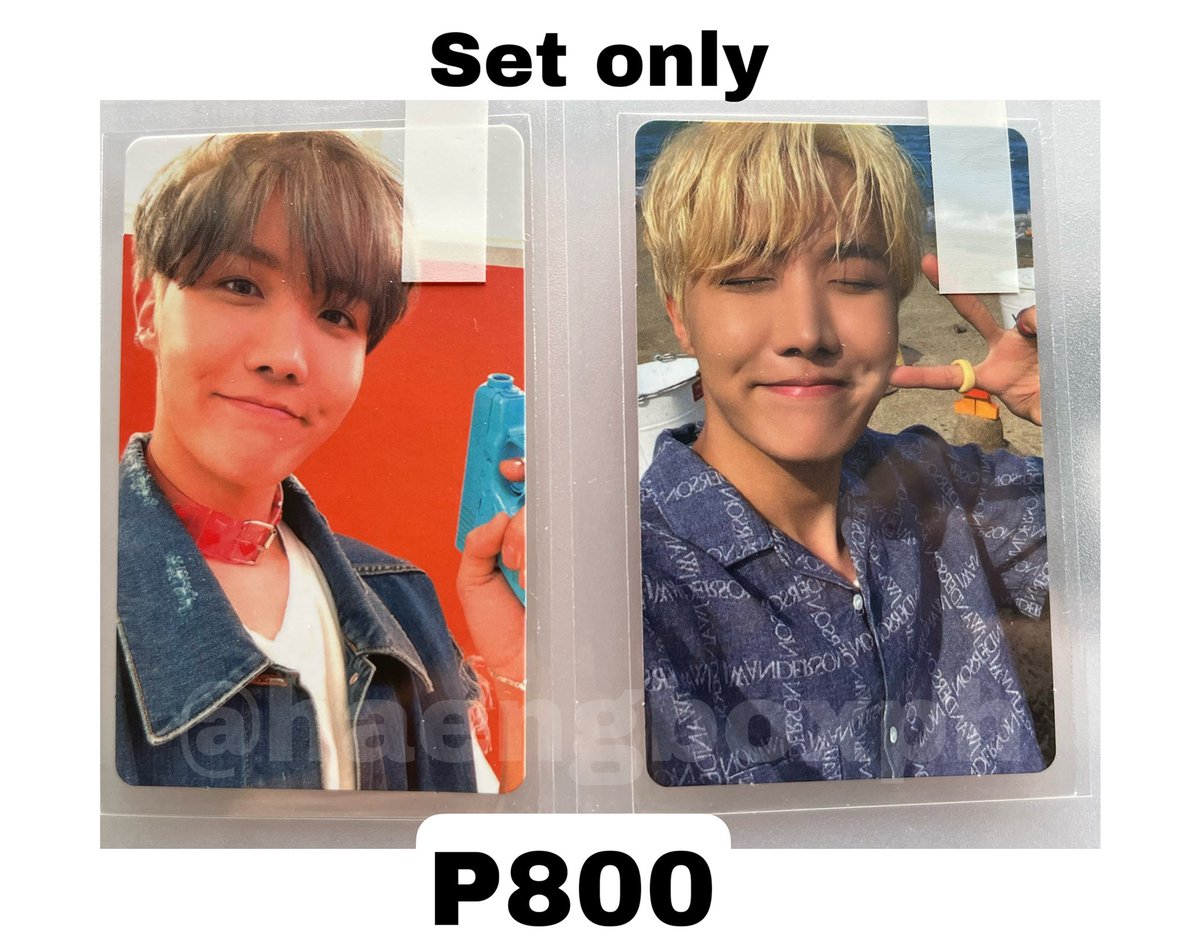 PH BTS wtb lf onhand pc photocard | help rt

🌸JHOPE/HOBI
- Butter Cream Ver
- Butter Peaches Ver

Reply mine