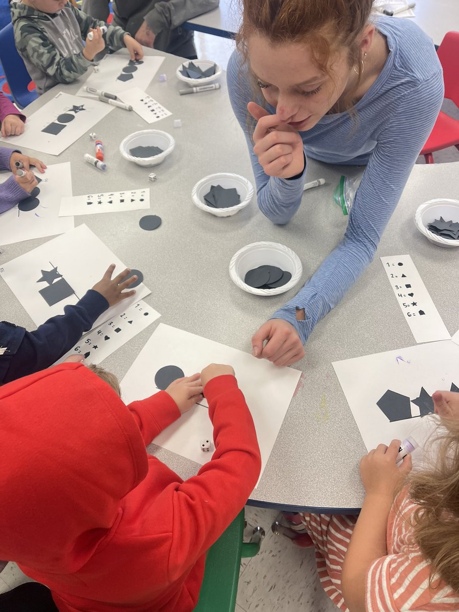 NCHSPreschool's tweet photo. Shape recognition while making an Ant art project with Ms Georgia #partnersingrowth #animalsweek @NCHSOFFICIAL @NCHSRedhawksCTE https://t.co/JGzFrVgCMe
