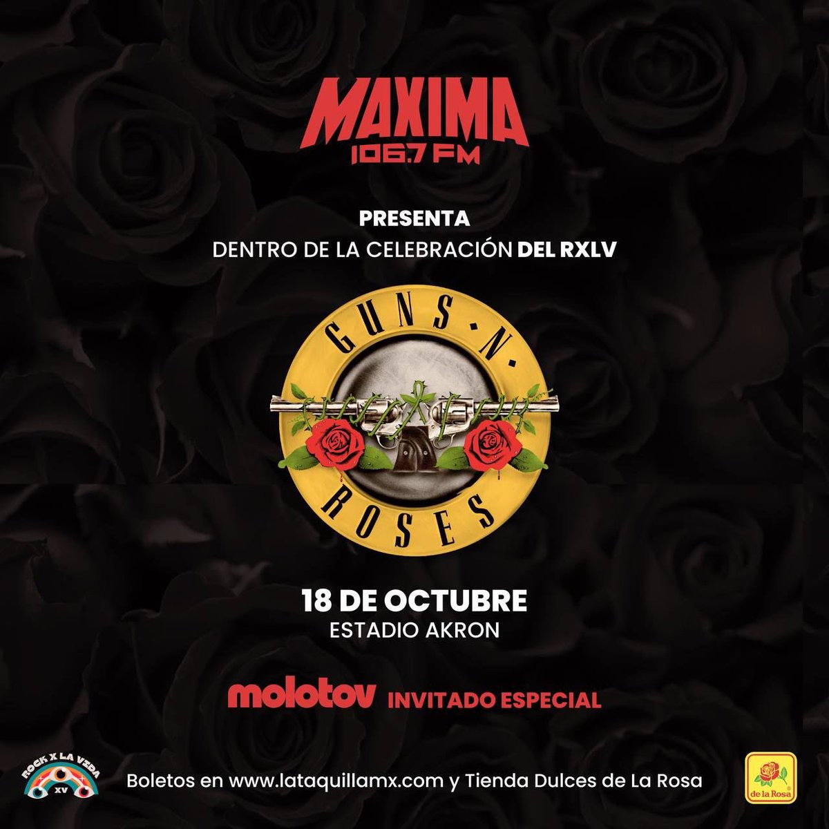 soyjuantavares's tweet photo. Hoy en RockNRola vamos a platicar de “Mi segunda oportunidad fue …” 
Participa cortesía de @Electrolit y @CasaDonRamonMX por dobles de #rxlv15años,#GunsNRoses y #Coordenada y KitRockNRola 
10am @MAXIMA1067FM https://t.co/0yKRorpMr7
