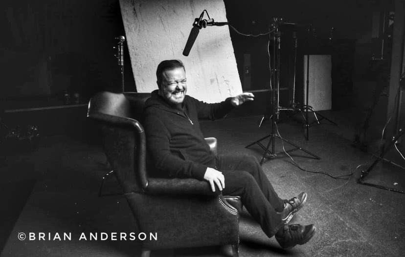 King of cool <a href="/rickygervais/">Ricky Gervais</a>  starring in our very first production Kick Out The Jams - Story of XFM where Ricky was a DJ  25 years ago.  Ricky turns up on set with own coffee whet a great fella, thanks Ricky <a href="/ianjefferies24/">Jack Pepper Media Ltd</a> <a href="/rickygervais/">Ricky Gervais</a> <a href="/IrvineWelsh/">Irvine Welsh</a>