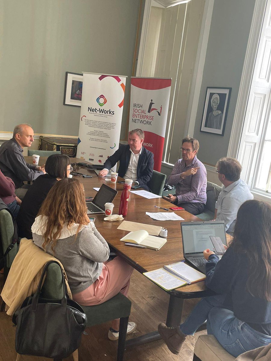 ensienetwork's tweet photo. 😀 On the 20th and 21st of September, the #NetWorksProject partners met in Dublin 🇮🇪 for a study visit organised by @socentie. They exchanged with #DublinCityCouncil and visited @SielBleuIreland and @TogetherAcademy.
🔗Summary thanks to @IDCSERBIA : https://t.co/LpduL6M260 https://t.co/Lad1dP9HpB