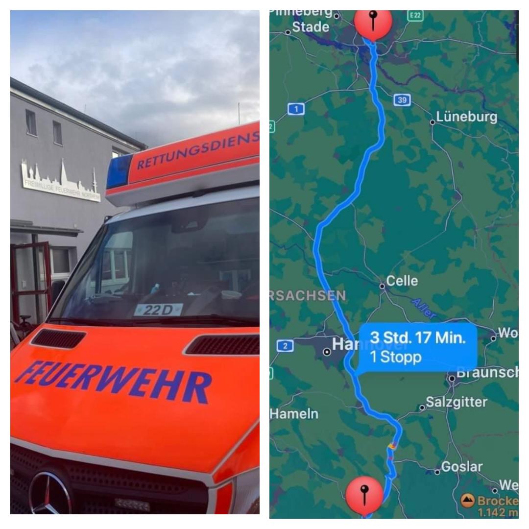Kurz vor Toresschluss, erreichte und noch ne Einsendung und somit unser Platz 1 für September (257Km), der #kbfchallenge 
Bis Ende Dezember läuft unsere Challenge noch, also egal ob DFeuG Mitglied oder nicht, sendet uns eure Beiträge 💪
#nurnoch1RTW #werrettetdenrettungsdienst