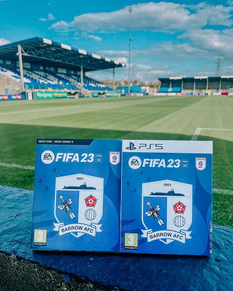 𝐖𝐈𝐍 𝐚 𝐜𝐨𝐩𝐲 𝐨𝐟 𝐅𝐈𝐅𝐀 𝟐𝟑! 😁

Follow us, retweet and comment with your choice of PS5 or Xbox for your chance to win!

#WeAreBarrow | #FIFA23
