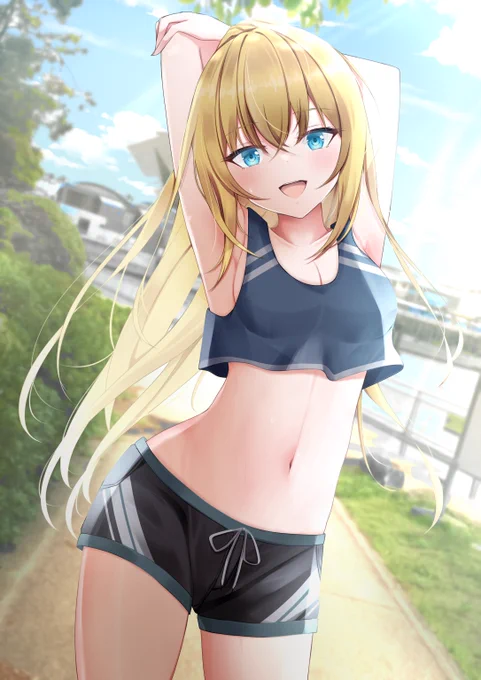 一次創作も2枚描けたからヨシ! #今月描いた絵を晒そう 