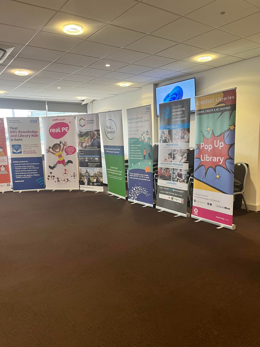 SomersetLib's tweet photo. We are thrilled to be at the #SomersetMoves launch in Taunton today! A very exciting new strategy with
@SASPsomerset
that Somerset Libraries are really excited to be a part of. #Somerset #ActiveLibraries https://t.co/bTgqnbaMnx
