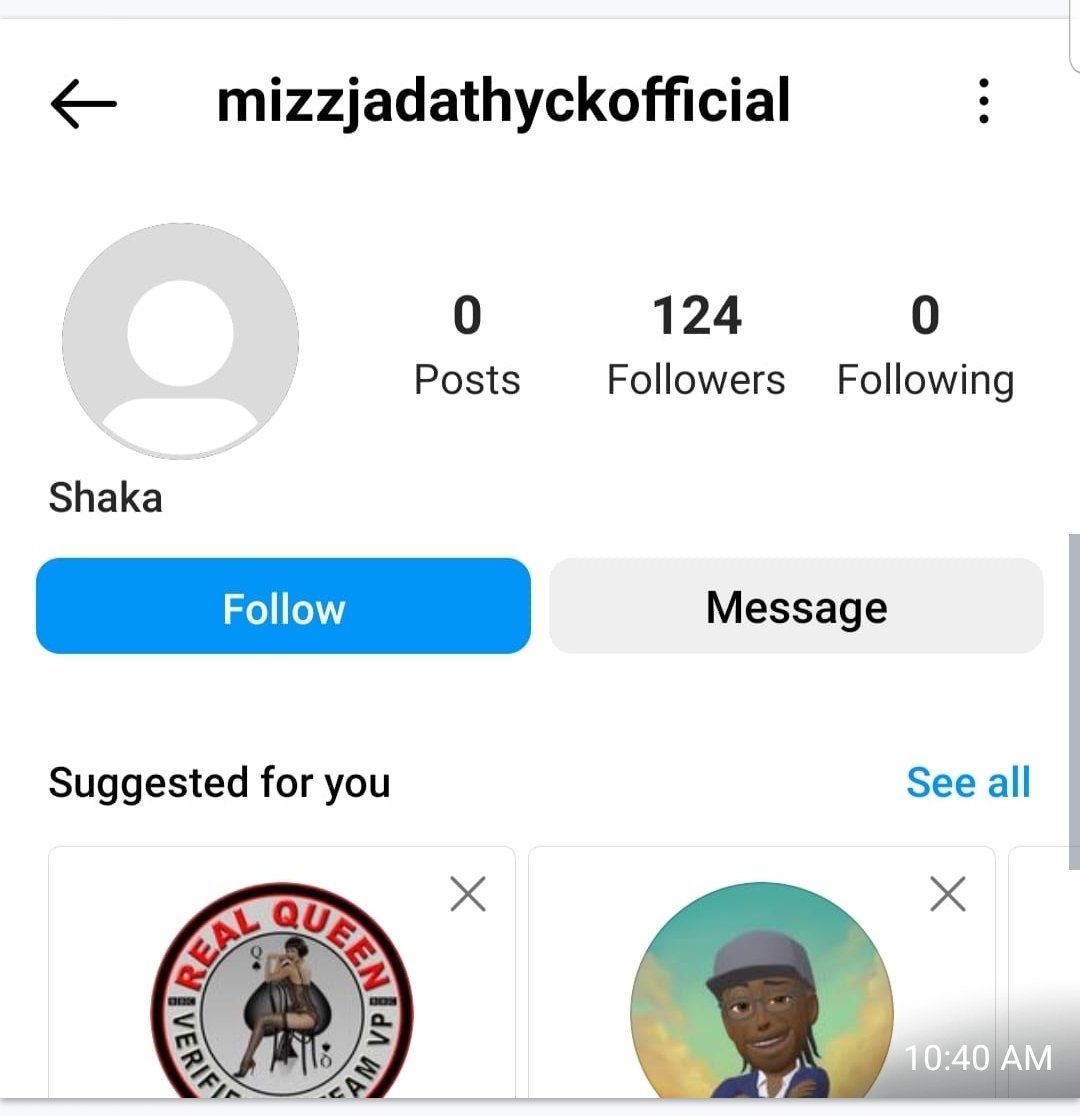 TW Pornstars - Mizzjadathyck. Twitter. This is not me please report this page on Instagram. 2:49
