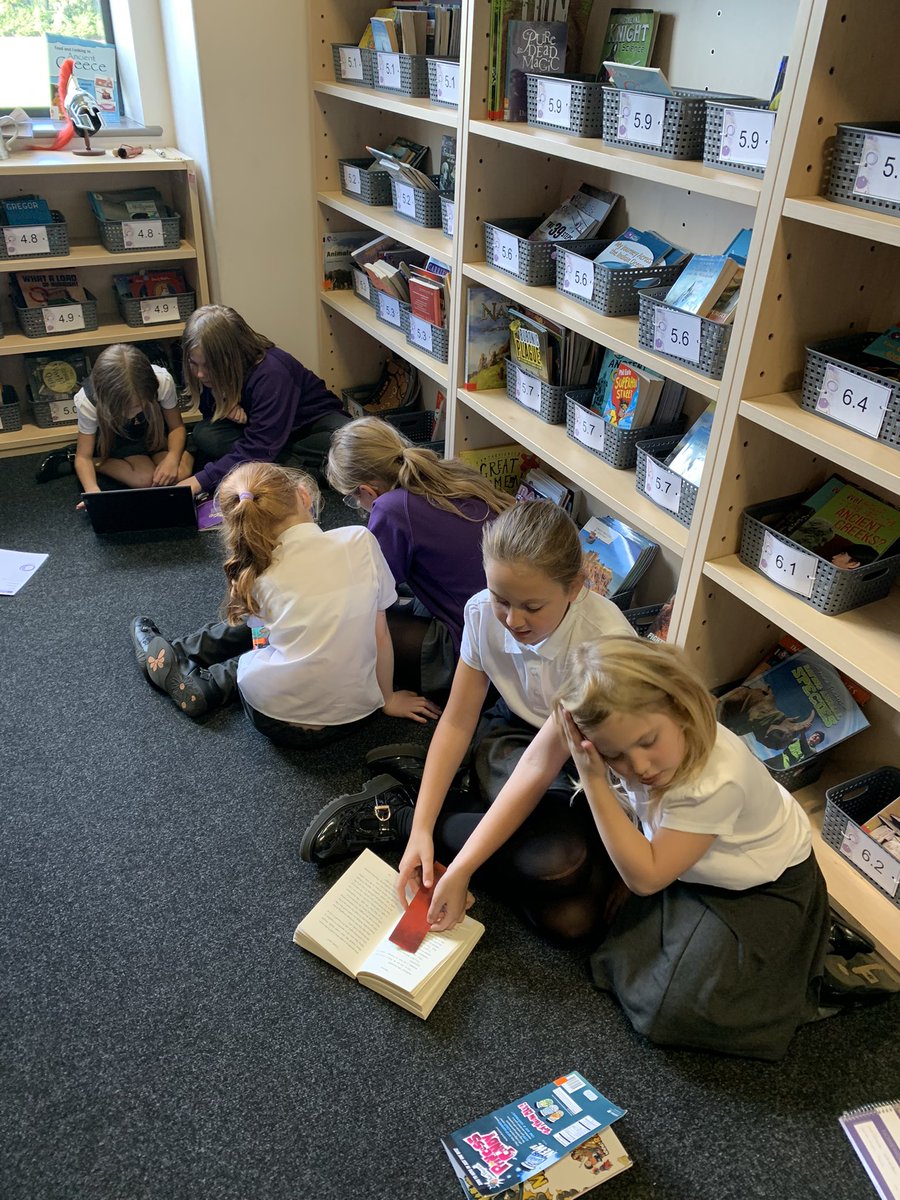 OJA_Brumby's tweet photo. Look at the buzz 🐝 in our library at Miss Raspin’s reading club! It is so great to see so many children reading for pleasure #loverreading #readingclub https://t.co/WW9kVwSqOn