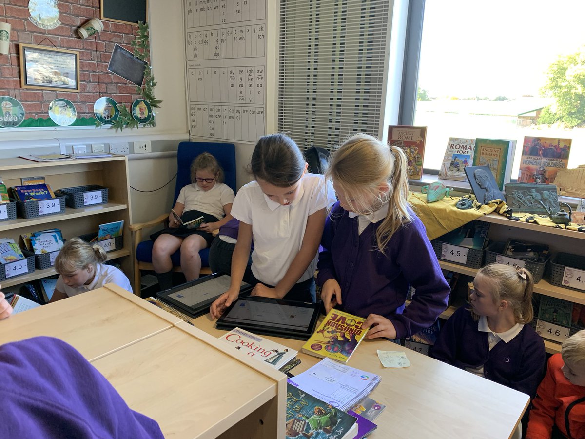 OJA_Brumby's tweet photo. Look at the buzz 🐝 in our library at Miss Raspin’s reading club! It is so great to see so many children reading for pleasure #loverreading #readingclub https://t.co/WW9kVwSqOn