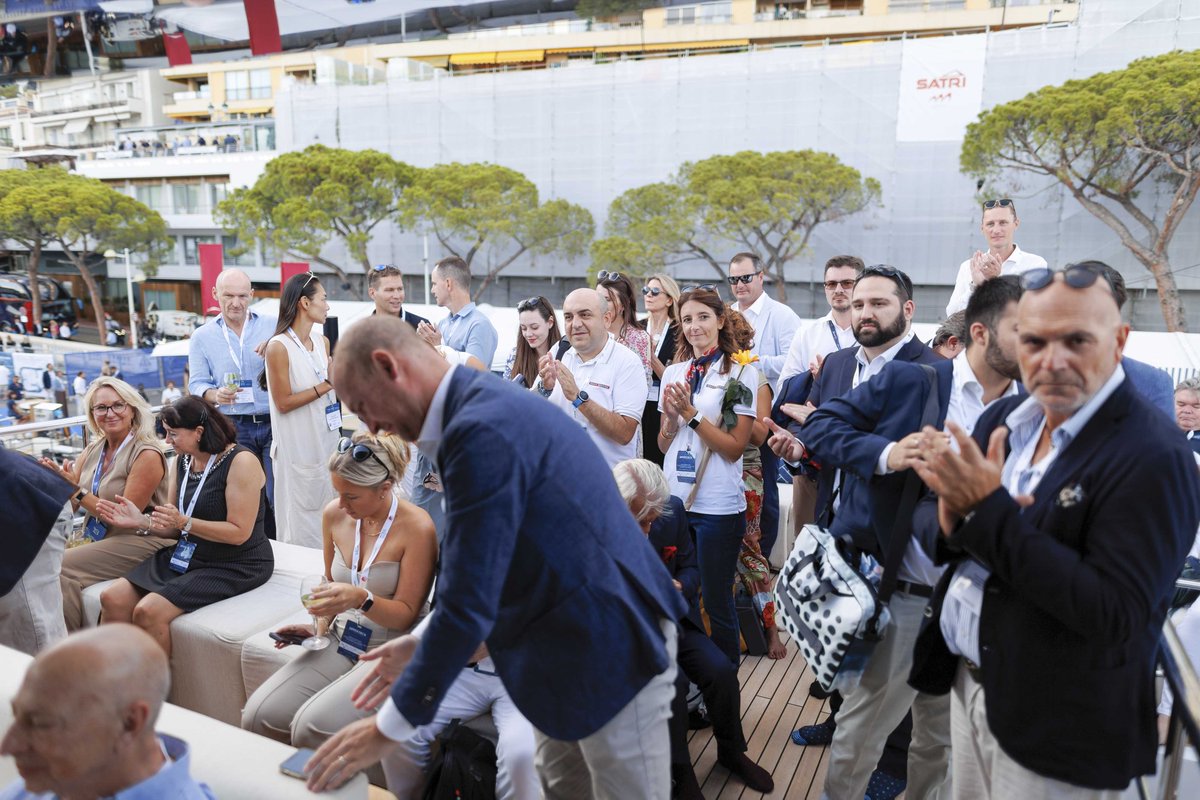 gulfcraft's tweet photo. Celebrating its 40th anniversary this year, Gulf Craft revealed the first details of its brand-new luxury superyacht at a packed press event hosted onboard the Majesty 120 at @mys_monaco
#GulfCraft #monacoyachtshow2022 #Majesty160 #40YearsofGulfCraft #MajestyYachts #PressEvent https://t.co/qhzaJ66GNt