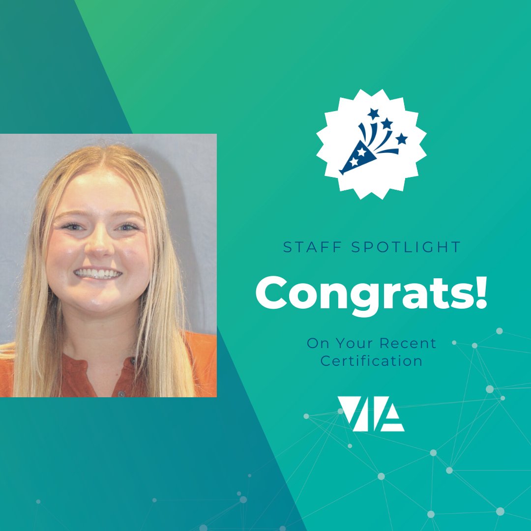 Congratulations to Gabby Shepherd, who recently became a Board Certified Assistant Behavior Analyst!