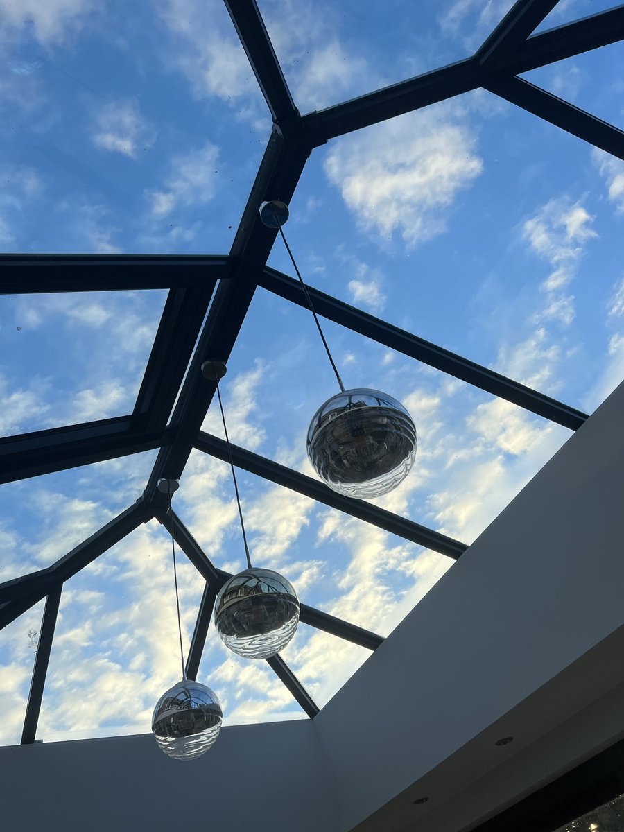Windows5Star's tweet photo. The sky on monday looked like a pretty picture through our Ultrasky roof lantern ☁️
We’re proud to be approved installers of @Ultraframe1 products ✅ #ultrainstallers
https://t.co/1cP3qvgXoc
#ultraframe #skylantern #rooflantern #worcestershire #wyreforest https://t.co/rbSykPWKW3