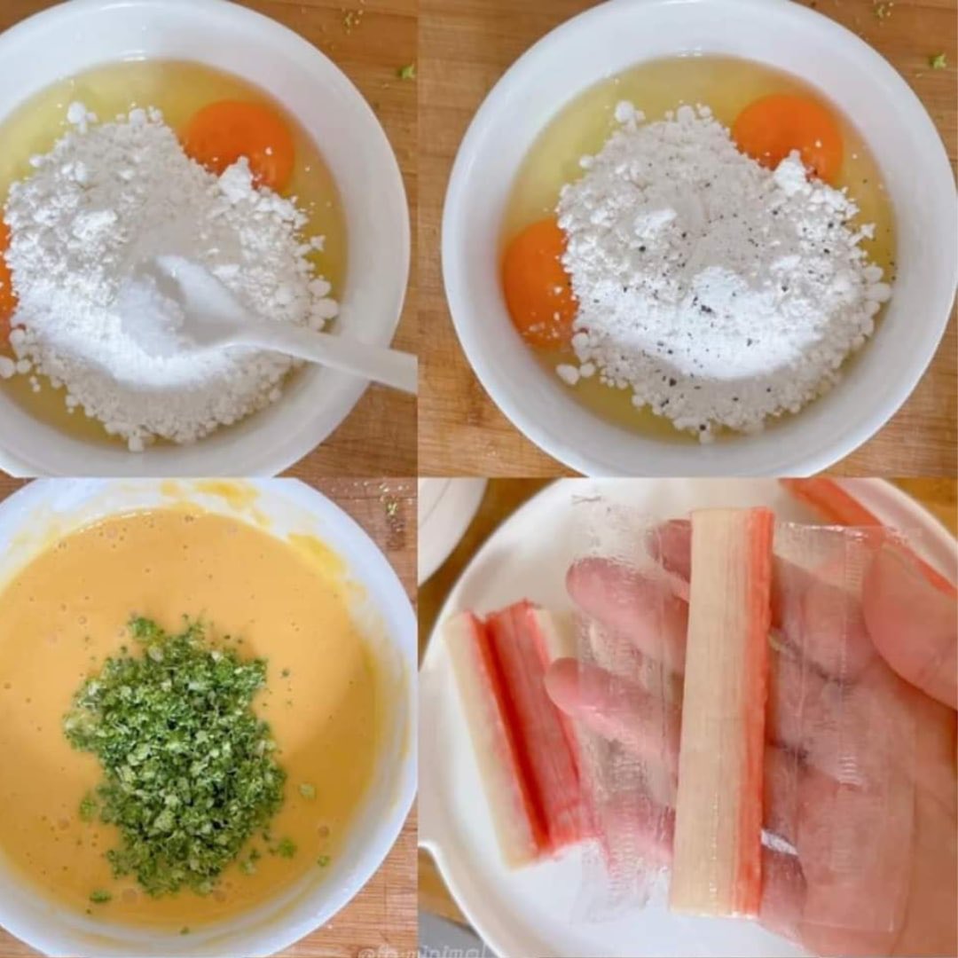 DailyMakan's tweet photo. Resepi Crab Stick Rangup Kriuk-Kriuk 😁

Bahan-Bahan:
- crab stick
- telur
- garam
- lada sulah
- tepung bestari atau bread crumb https://t.co/7CPraypSod