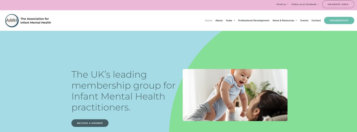 AIMH_UK's tweet photo. Our new website and members area on Mighty Networks is now Iive! https://t.co/BvTMYk94V3 
Join AiMH UK and access resources, events, your local hub and be a part of a community promoting the importance of early social and emotional wellbeing of babies.
https://t.co/9X8fCFJ4He https://t.co/jqn2dYSqHD