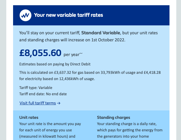 So I called British Gas...  according to them the £2,500 price cap is an average and very misleading. I left the call even more confused than before I made it, calling them after having been informed by them today my annual bill is going up to £8,055....Really? <a href="/BritishGas/">British Gas</a>