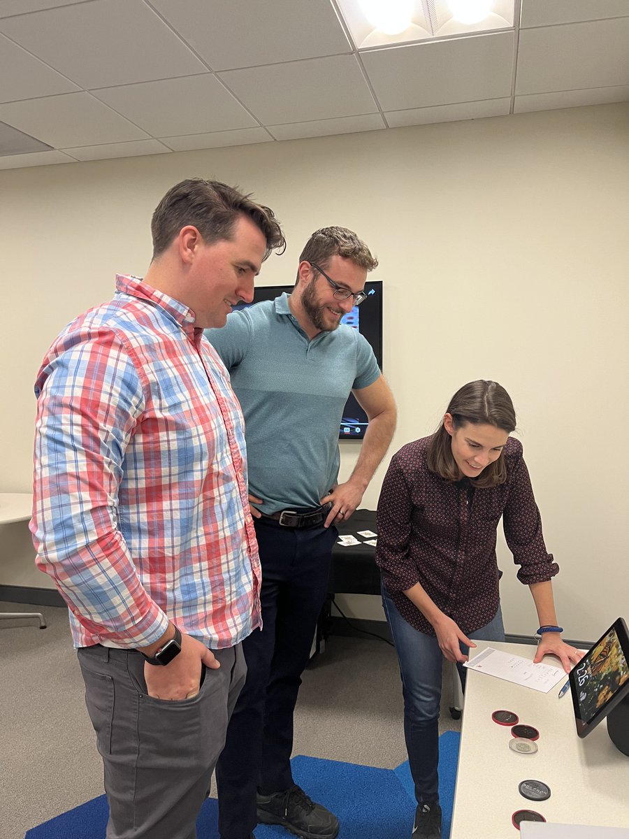 CTAFoundation's tweet photo. Thank you to Vispero, @MITRE, & Accessible Community for sharing their @A11yEscapeRoom experience with @CTA staff this week! Great opportunity to learn the importance of accessible tech! #a11y #TechGives #Tech4Good https://t.co/9WDppcE4XO
