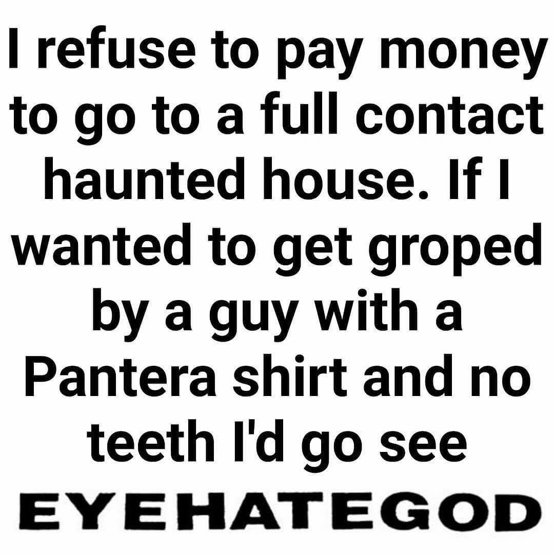 burn2akrisp's tweet photo. Spooky season is here… #EYEHATEGOD #StartFightsCauseProblems #ForTheSick https://t.co/a6O91rchhY
