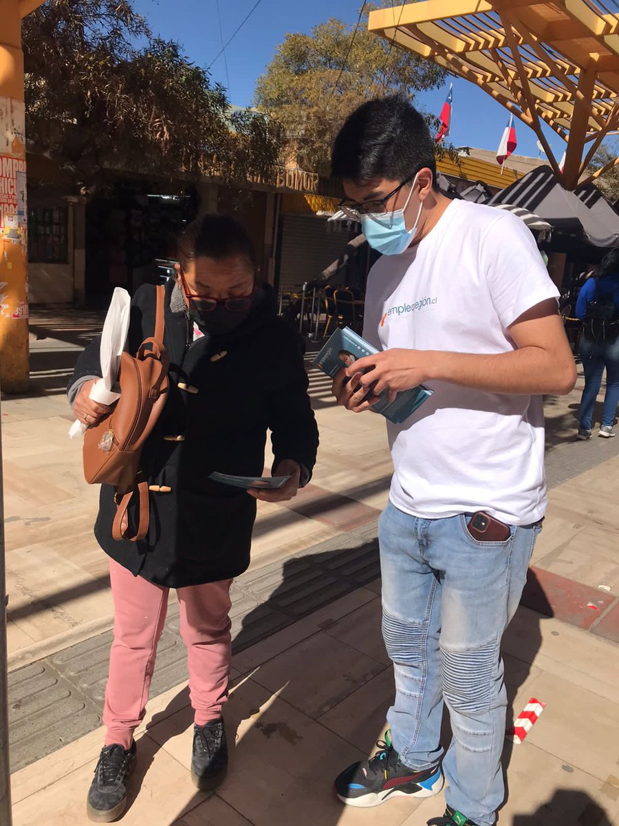 #Ahora: Equipo de <a href="/Cyties/">Cyties</a> desplegados en las comunas #Taltal #Antofagasta #Calama #SanPedrodeAtacama #Mejillones y #Tocopilla en el marco de la inauguración del portal de empleabilidad <a href="/EmpleoRegion/">Empleo Región</a>
