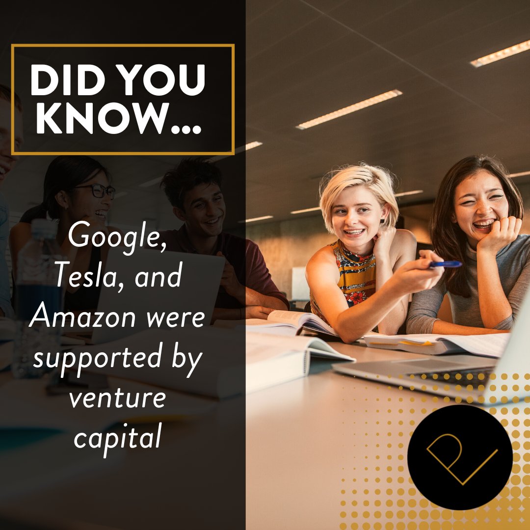 Many major companies that dominate markets today began with support from venture capital. Venture capital puts trust and support into great ideas, which can grow into industry leaders that fuel the U.S. economy. Learn more about venture capital here: bit.ly/3CgpQJl