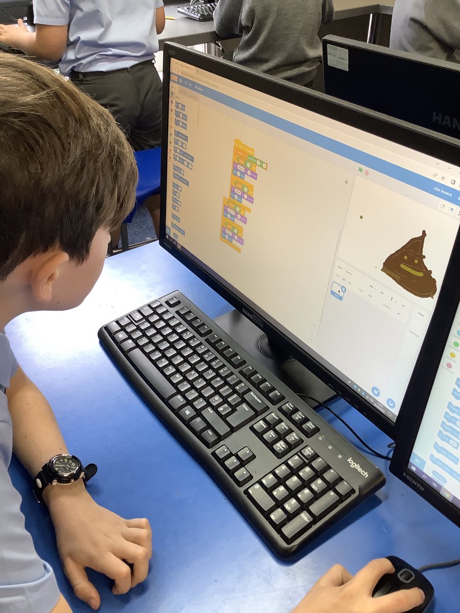 carletonhouse's tweet photo. Year 4 completed a huge coding task this afternoon, designing an interactive Sorting Hat. They used the RANDOM and IF functions to pick a Hogwarts house at random. #harrypottermad https://t.co/2DoCcSJTYX