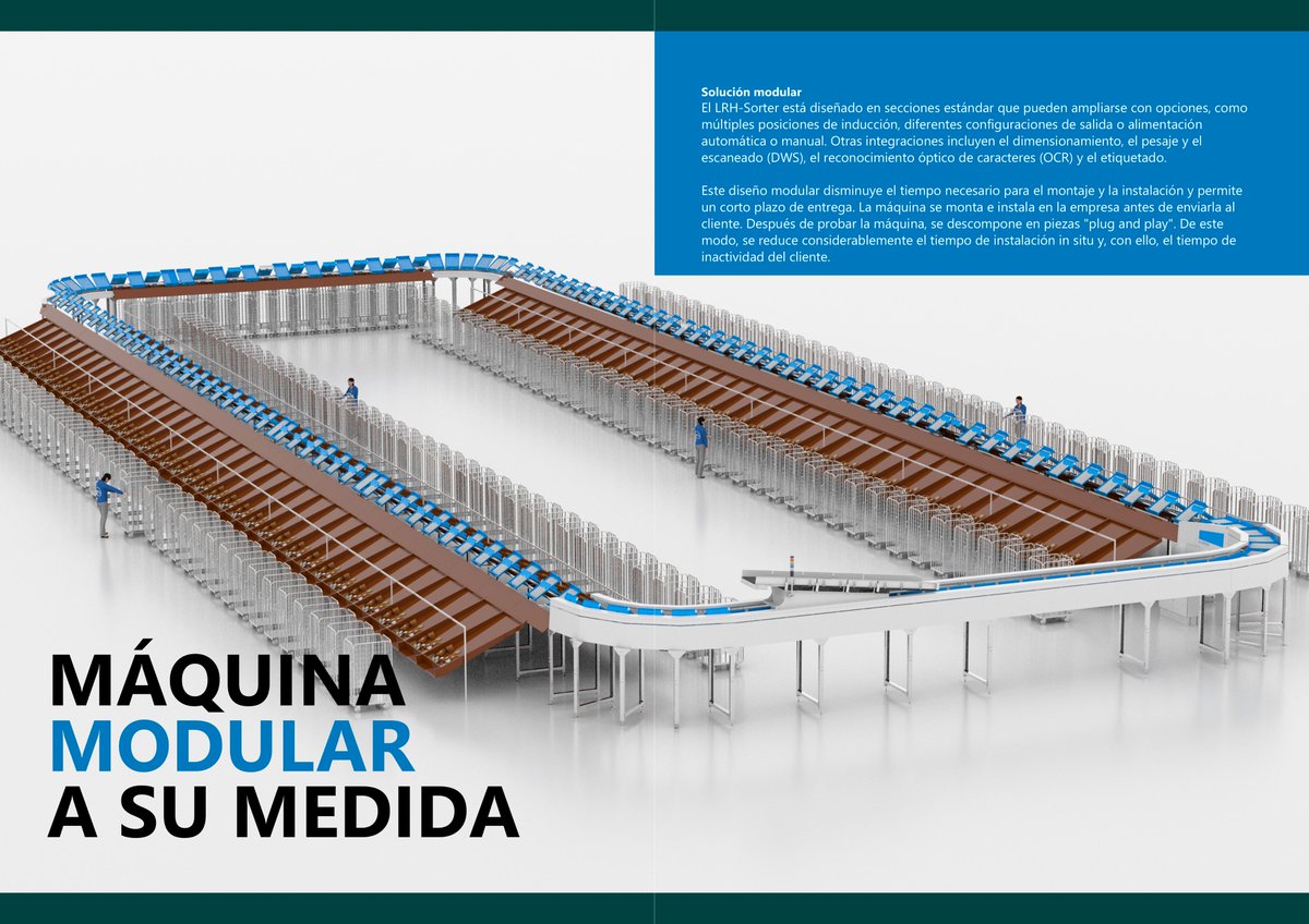JHernandoPt's tweet photo. Aumente a sua capacidade de classificação, precisão e rastreio de envios. O #sorter LR e LRH em configuração horizontal permite a classificação em qualquer direcção, maximizando o número de saídas quando o espaço é limitado. 

Mais informação: 

https://t.co/VbUD6Q9tLL https://t.co/49apucebfJ