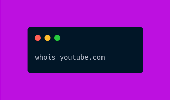 _dlopezcast's tweet photo. 4️⃣ whois
Este comando permite averiguar quién es la empresa o particular que está detrás de un dominio, aunque en ocasiones algunos registradores de dominio permiten habilitar la privacidad whois, para evitar precisamente esto. https://t.co/rXcvQ5S8Bp