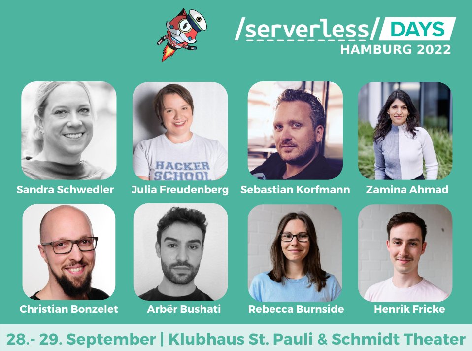 ServerlessHAM's tweet image. It&apos;s a wrap! Vielen lieben Dank an unsere großartigen Speaker:innen von heute - ihr habt erneut die Bühne gerockt! Jetzt heißt es: Kaltgetränk und Abschied nehmen 👋 @juliaheidinger @JuliFreudenberg @mikebild @skorfmann @Cremich @terezaif @bracki @henrik_fricke ...