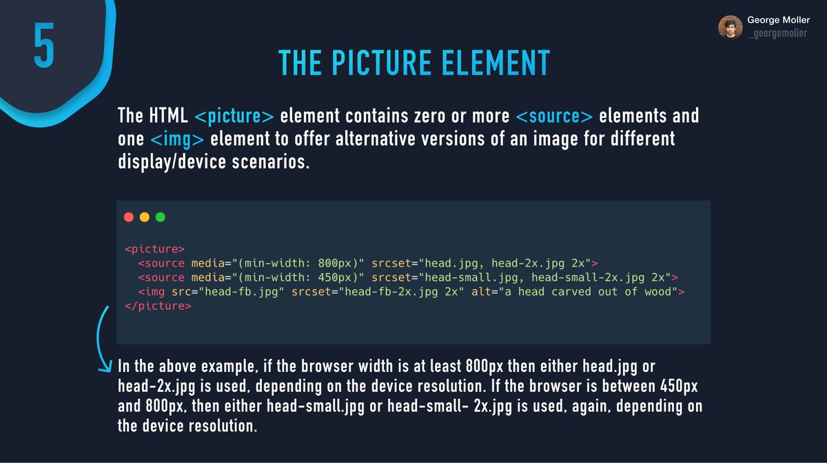🧩 5 HTML features you should know as a frontend develop Small thread ↓ ...