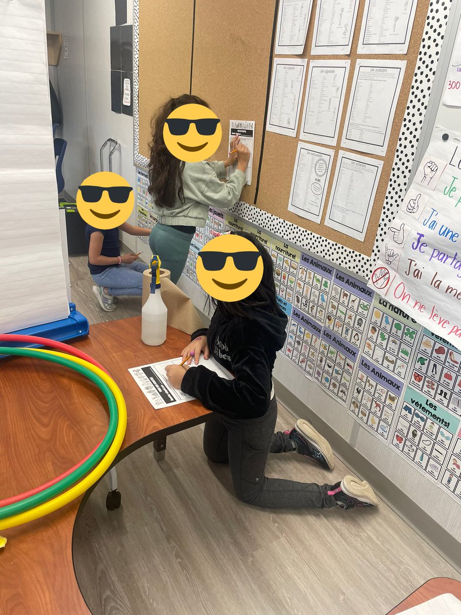 Working so hard on Nos Monstres!