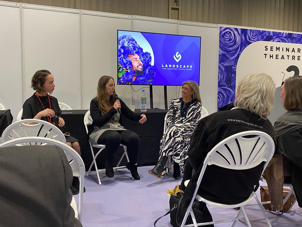 HScape_Surfaces's tweet photo. Live at @LandscapeEvent with @MurielleJayer and the @StoneFederation 

#womeninconstruction #womeninstone #networking #mentoring #supporting #stonefederation

@LDHtwinny 
@Hardscape_ENG https://t.co/MoYy1Z06Xv