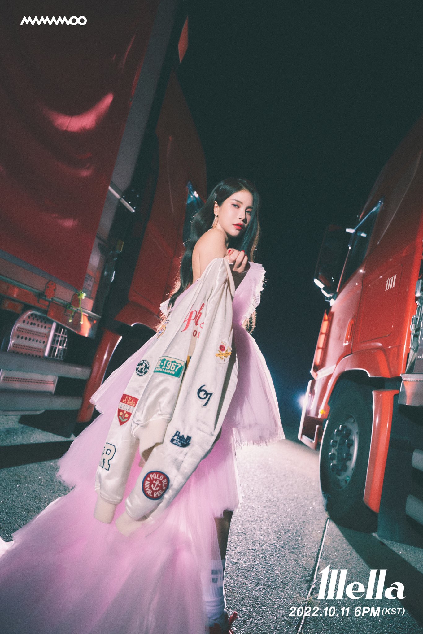 MAMAMOO パネル Mamamoo Moonbyul Solar Hwasa Official 9th Mini Album White