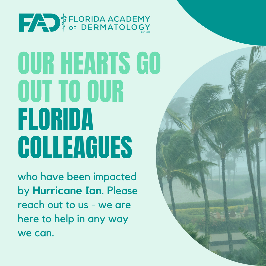 Florida Academy of Dermatology tweet media