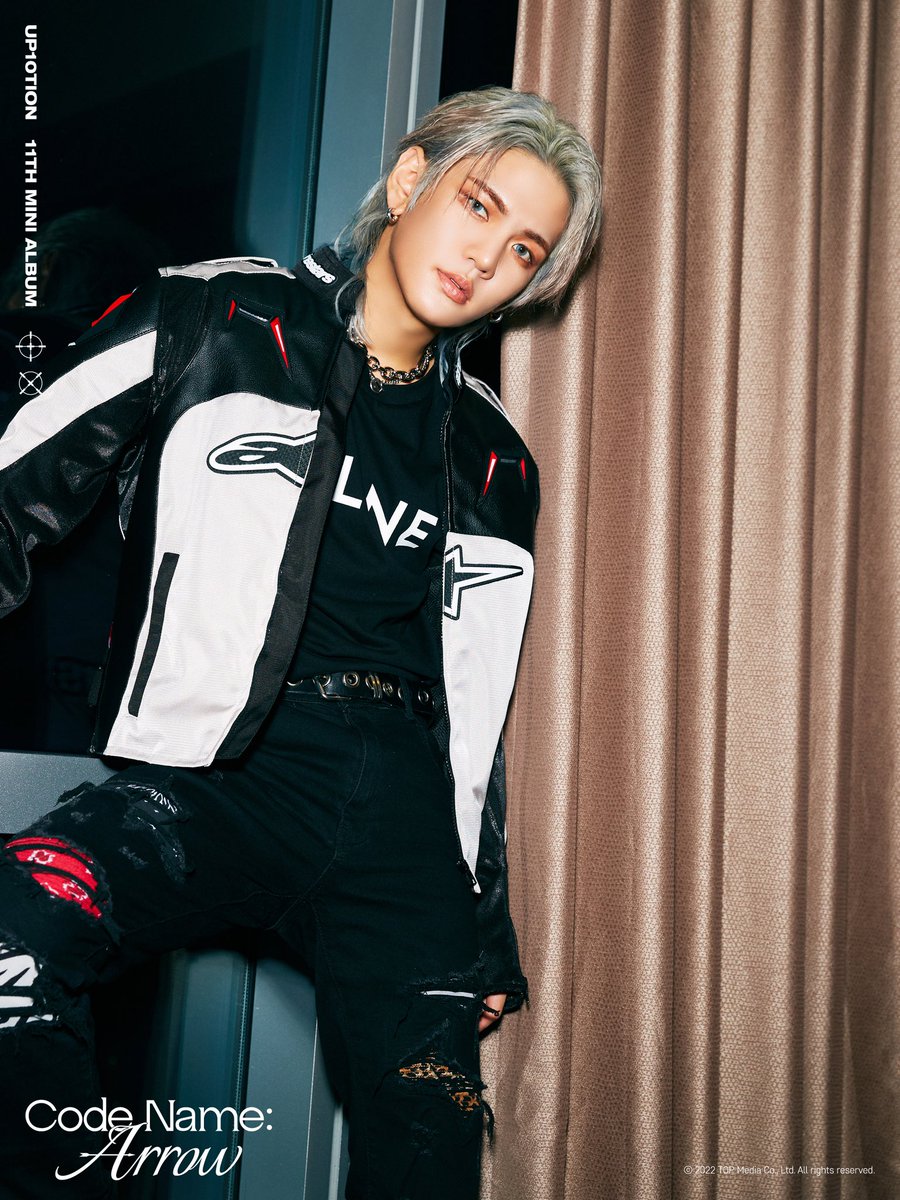 UP10TION's tweet photo. UP10TION 11th MINI ALBUM [Code Name: Arrow]

Concept Photo Ⅱ (Individual) 

2022.10.12 RELEASE🏹 

#UP10TION #업텐션 #CodeNameArrow 
#SUNYOUL #GYUJIN #HWANHEE #XIAO https://t.co/gX0pk7cSKf